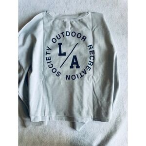 Old Navy Active Sweatshirt 4X LA Outdoor Recreation Society Graphic Top‎ BNWT